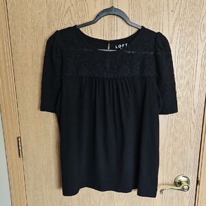 LOFT Black Women's Top